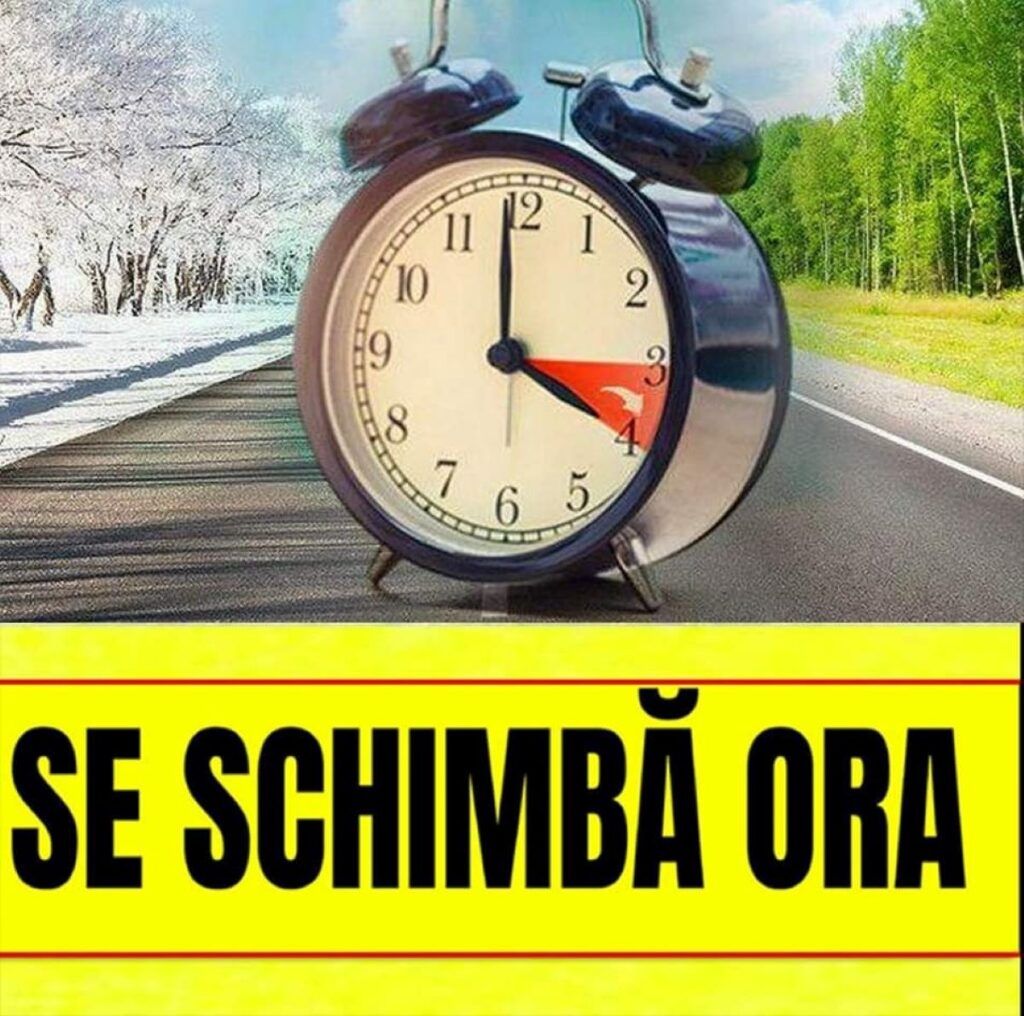 România dă ceasurile mai devreme în 2026: Data exactă