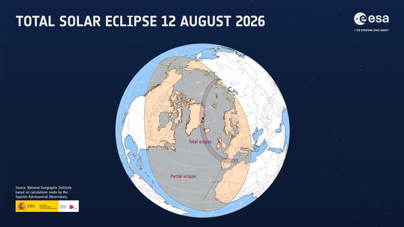 Eclipsa Totală de Soare, pe 12 august, transmisă LIVE din Spania