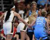 Carrington, eliminată pentru fault grosier pe Cunningham