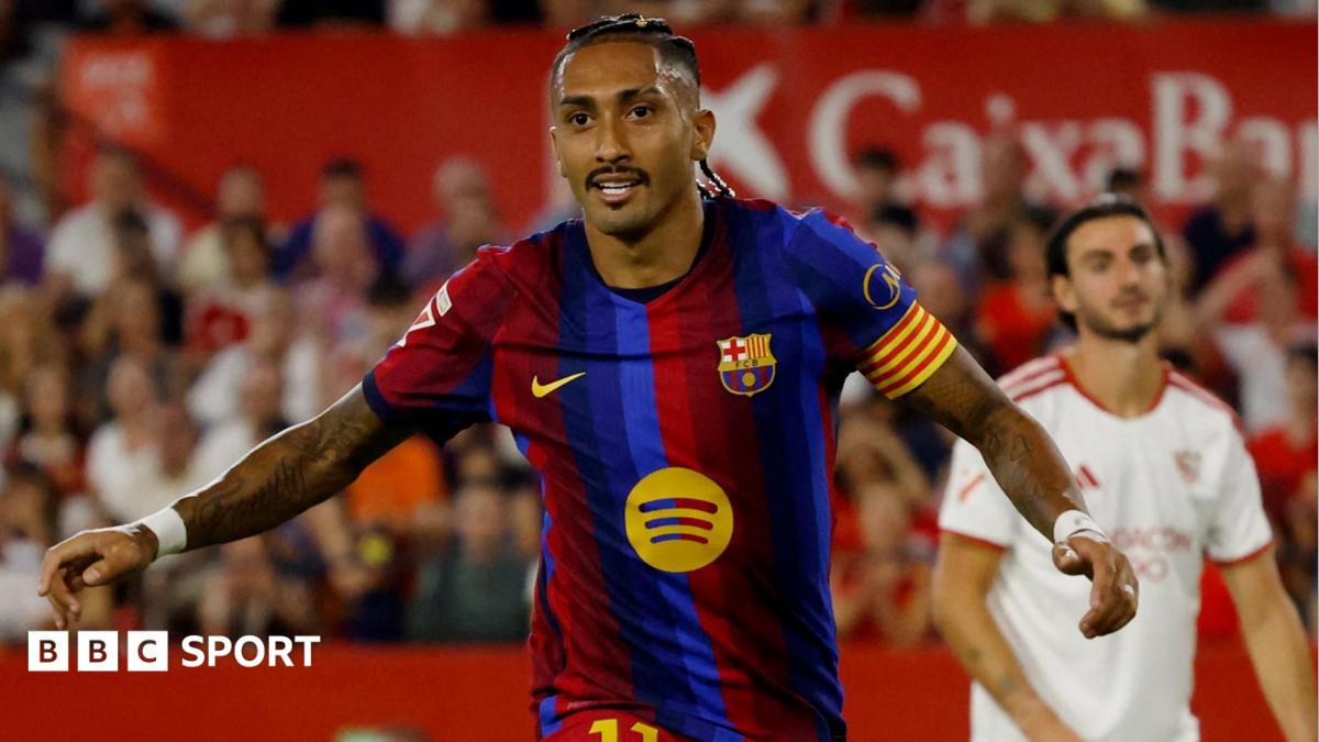 Raphinha, hat-trick pentru Barcelona la Sevilla: 1-3