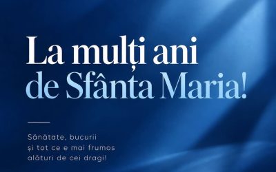 Sfântă Maria, onomastică bogată!