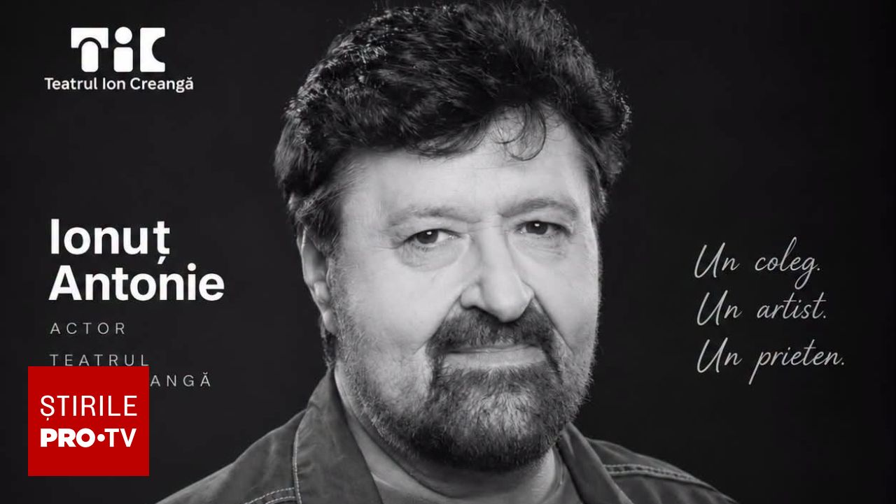 IONUȚ ANTONIE: Drama actorului fără nimeni. Apel disperat