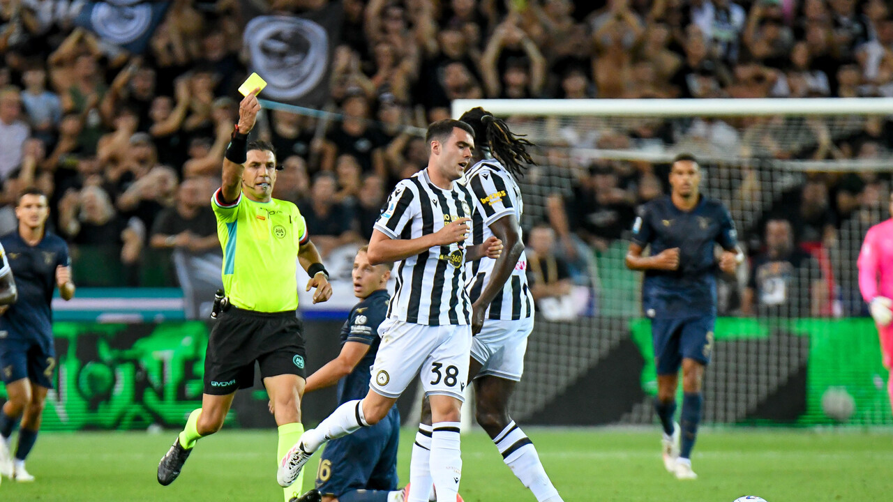 Udinese învinge Lazio, scor 1-0. Rezumat live