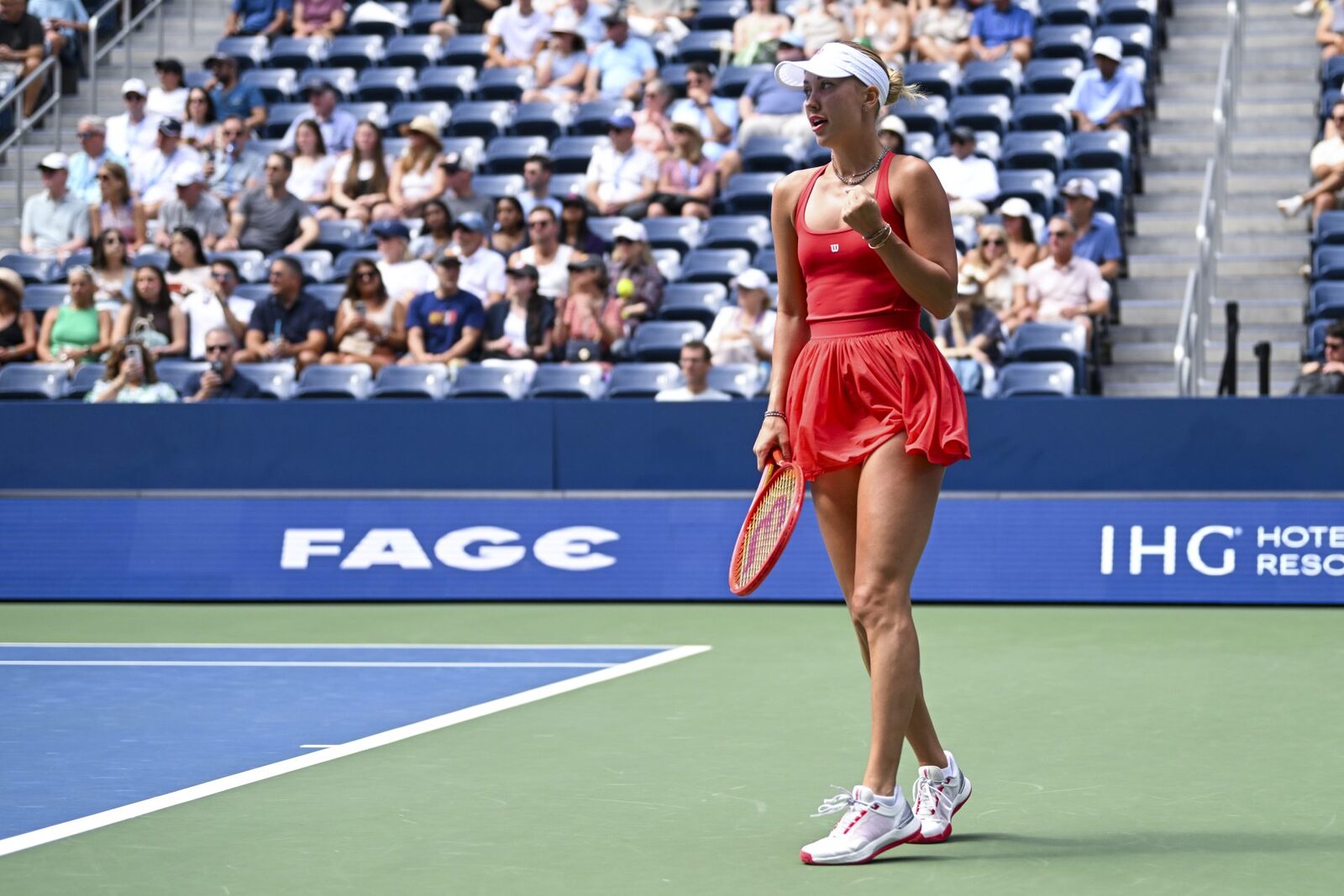 Potapova elimină finalista de anul trecut, Anisimova, la US Open