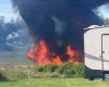 F-16 fighter jet crashes in residential area in northern Michigan