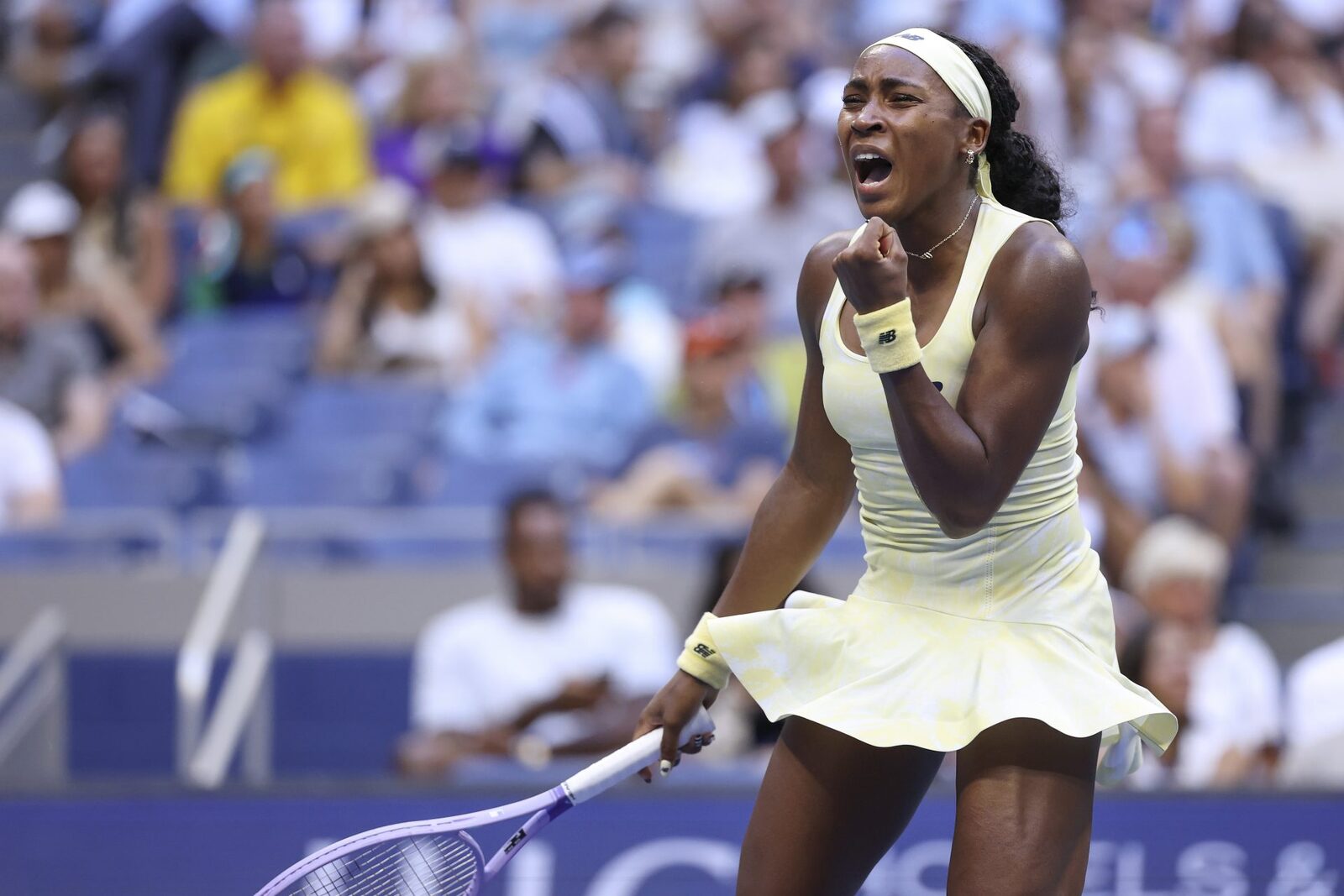 Gauff, victorie clară la US Open, avansează