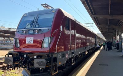 România circulă electric: Prima locomotivă nouă a intrat în viteză