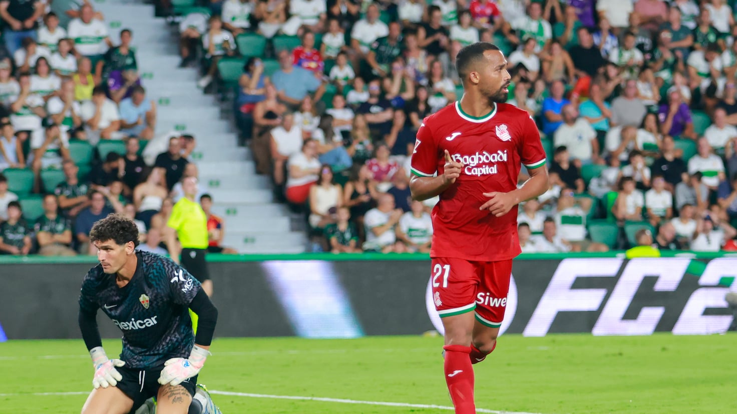 Elche 2 - Real Sociedad 3: resumen, goles y resultado del partido de LaLiga EA Sports