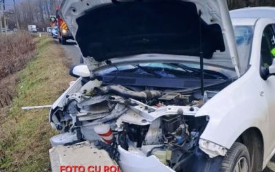 Focșănean, izbit de un cap de pod la Vidra