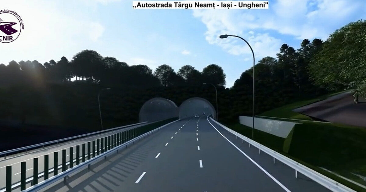 Autostrada A8: Muncitori în Harghita, lotul Târgu Mureș-Târgu Neamț avansează