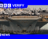 USS Lincoln, ruginit în Thailanda: O imagine șocantă