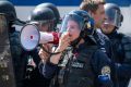 Poliția din Paris: Protestele elevilor scăpate de sub control