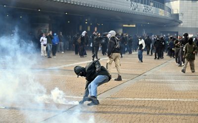 Studenți în stradă la Bruxelles: Educația, prea scumpă